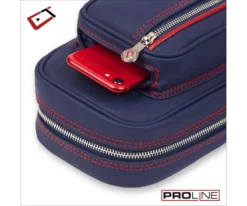 Cuetec 4x8 Navy Pro Line Pool Cue Case -Pool Cue Shop 23 ct pro line 4x8 navy 95 755 mobile pocket