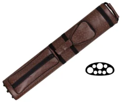 Action 3 Butt 5 Shaft Hard Case -Pool Cue Shop ac35 brown 4
