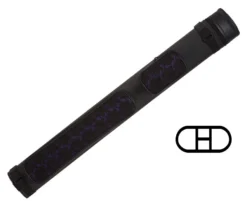 Action 2 Butts 2 Shafts Lace Case - Purple -Pool Cue Shop acl22 purple 01 1 2