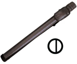 Action 1 Butt 2 Shaft Hard Case -Pool Cue Shop acrnd brown