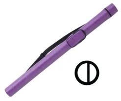 Action 1 Butt 2 Shaft Hard Case -Pool Cue Shop acrnd purple