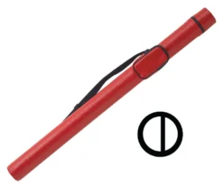 Action 1 Butt 2 Shaft Hard Case -Pool Cue Shop acrnd red