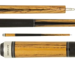 Action ACTMS04 Zebrawood 25oz Massé Pool Cue -Pool Cue Shop actms04 01