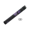 Athena Purple Tribal Heart 2 Butt 2 Shaft Hard Case -Pool Cue Shop athc02 1
