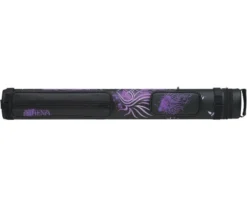 Athena Purple Tribal Heart 2 Butt 2 Shaft Hard Case -Pool Cue Shop athc02 cat