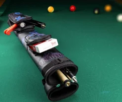 Athena ATHC08 Butterfly 2 Butt 2 Shaft Hard Case -Pool Cue Shop athc08 01