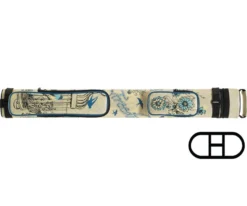 Athena ATHC10 Birdcage 2 Butt 2 Shaft Hard Case -Pool Cue Shop athc10 sm 1 1