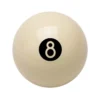 Reversed White 8 Ball -Pool Cue Shop bb8bw 01