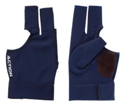 Action Deluxe Pool And Billiard Gloves BGDLX -Pool Cue Shop bgdlx blue 01