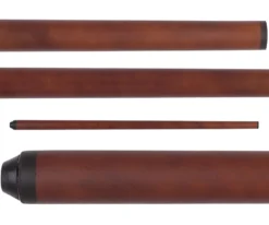 Wooden 2 Piece Bridge Stick -Pool Cue Shop bhbs2p1 chocolate 01