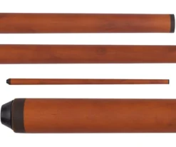 Wooden 2 Piece Bridge Stick -Pool Cue Shop bhbs2p1 honey 01