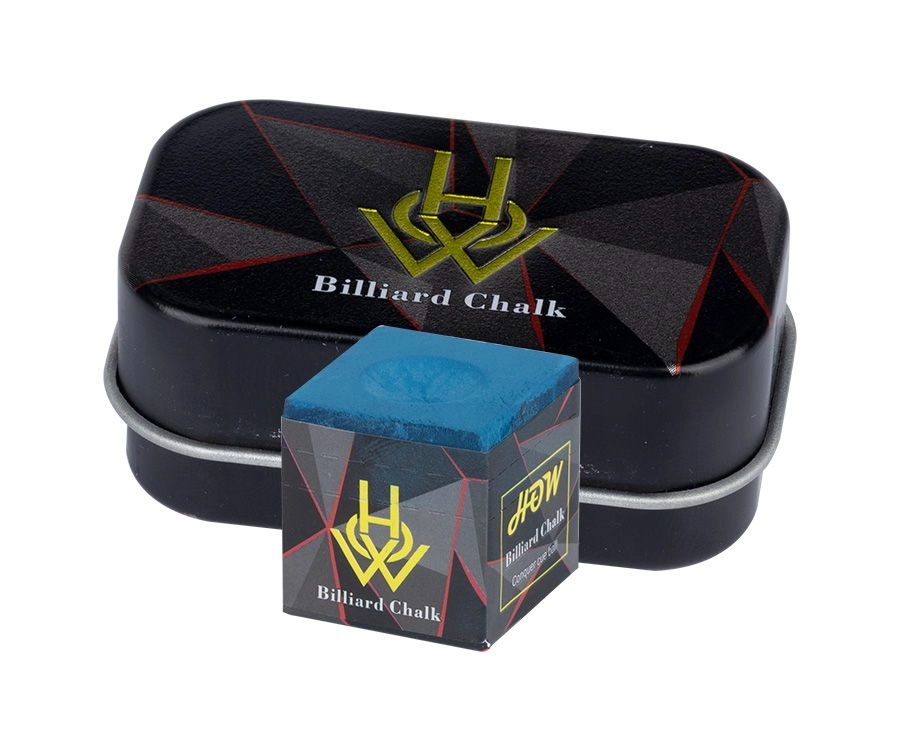 HOW Pool Cue Chalk - Blue 3 HOW Pool Cue Chalk - Blue