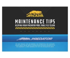 Predator Arcadia Select Pool Table Cloth -Pool Cue Shop clpr 02