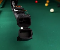 Eight Ball Mafia EBMC23A Skulls Bones & Money 2 Butt 3 Shaft Hard Case -Pool Cue Shop ebmc23a 02