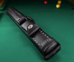 Elite Prime 2 Butt 2 Shaft Hard Case -Pool Cue Shop ecp22 black 02