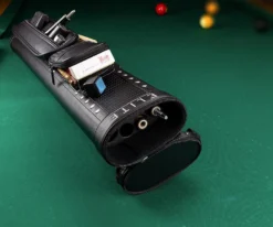 Elite Prime 2 Butt 4 Shaft Hard Case -Pool Cue Shop ecp24 black 01