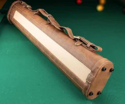 Elite 2x4 Vintage Cue Case Chestnut -Pool Cue Shop ecv24 chestnut 03