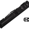 Elite 3x7 Vintage Cue Case Black -Pool Cue Shop ecv37 black 01