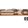 Elite 3x7 Vintage Leather Cue Case Chestnut -Pool Cue Shop ecv37 chestnut cat