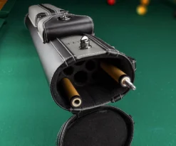 Elite 3x7 Grey Vintage Case -Pool Cue Shop ecv37 grey 02