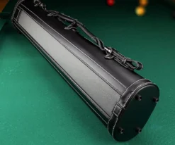 Elite 3x7 Vintage Cue Case Black -Pool Cue Shop ecv37 grey 03 2