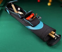 Elite ECW24 Blue 2 Butt 4 Shaft Wave Case -Pool Cue Shop ecw24 blue 01