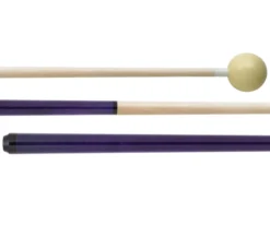Purple Junior Cue With Ball Attached