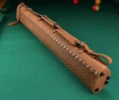 Instroke Buffalo 2 Butt 3 Shaft Leather Case -Pool Cue Shop isb23 02
