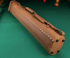 Instroke Buffalo 3 Butt 5 Shaft Leather Case -Pool Cue Shop isb35 02