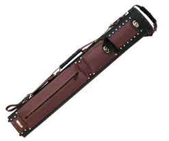 InStroke Cowboy 2 Butt 4 Shaft Leather Case -Pool Cue Shop isc24 brown 01