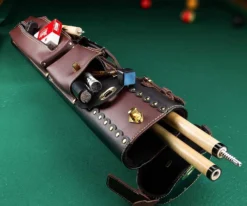 InStroke Cowboy 2 Butt 4 Shaft Leather Case -Pool Cue Shop isc24 mix 01