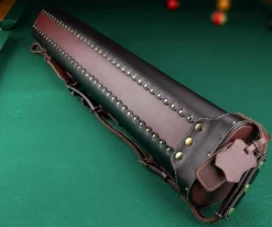 Instroke Cowboy 3 Butt 5 Shaft Leather Case -Pool Cue Shop isc35 mix 03