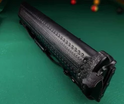 Instroke Southwest 2 Butt 4 Shaft Leather Case -Pool Cue Shop issw24 black 03