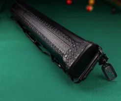 Instroke Southwest 3 Butt 5 Shaft Leather Case -Pool Cue Shop issw35 black 03