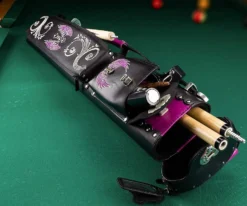 Instroke La Bella Donna 2 Butt 4 Shaft Hard Case - Black -Pool Cue Shop isxb 01 1