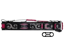 Instroke La Bella Donna 2 Butt 4 Shaft Hard Case - Black -Pool Cue Shop isxb sm 1