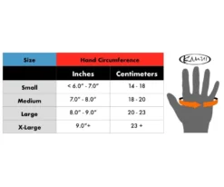 Kamui Pool And Billiard Glove BGKAM 14 Kamui Pool And Billiard Glove BGKAM -Pool Cue Shop kamui glove chart 1