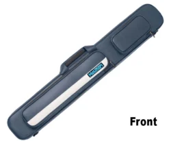 Molinari 2 Butt 4 Shaft Navy Flat Cue Case 10 Molinari 2 Butt 4 Shaft Navy Flat Cue Case -Pool Cue Shop mlcf24 navy white front 01