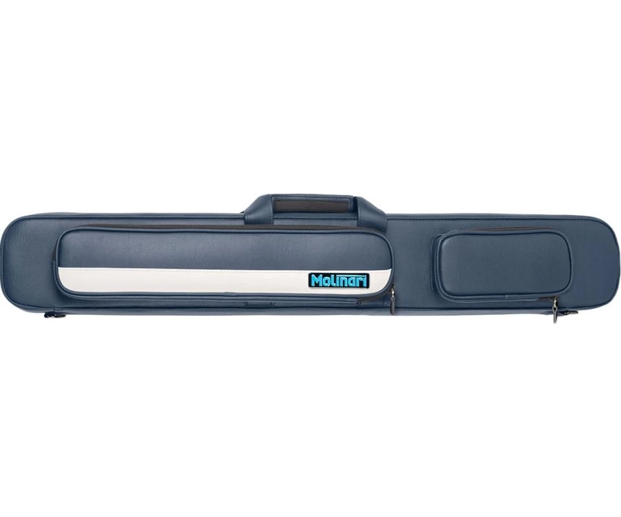Molinari 2 Butt 4 Shaft Navy Flat Cue Case 5 Molinari 2 Butt 4 Shaft Navy Flat Cue Case - Image 3