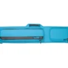 Molinari 3 Butt 6 Shaft Cyan/Black Flat Cue Case -Pool Cue Shop mlcf36 cyan cat