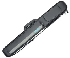 Molinari 2 Butt 4 Shaft Black/Grey Hybrid Cue Case -Pool Cue Shop mlch24 black grey 01