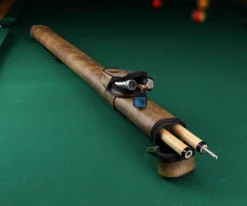 Outlaw 1 Butt 1 Shaft Flames Hard Case -Pool Cue Shop olh11 guns 01 3