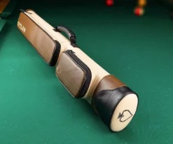 Outlaw OLX22 Black 2 Butt 2 Shaft Hard Case -Pool Cue Shop olx22 brown 02 3
