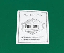 PoolDawg Arena Pool Table Cloth -Pool Cue Shop pdcla tour green label 01