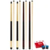 Economy Two-Piece Pool Cue Bundle (4 House Cues Set) -Pool Cue Shop pdeco 4 up
