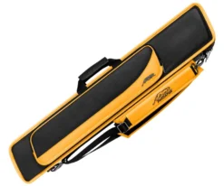 Predator Roadline 4x8 Soft Case - Black/Yellow -Pool Cue Shop predr48 blk yel 01