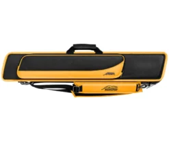Predator Roadline 4x8 Soft Case - Black/Yellow -Pool Cue Shop predr48 blk yel cat