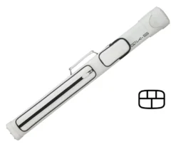 QKS Artillery 2 Butt 3 Shaft Hard Case 23 QKS Artillery 2 Butt 3 Shaft Hard Case -Pool Cue Shop qks04 white 01
