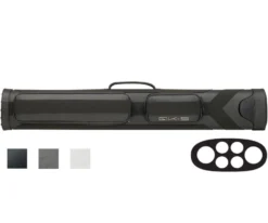 QKS Samurai 2 Butt 4 Shaft Hard Case -Pool Cue Shop qks05 cat