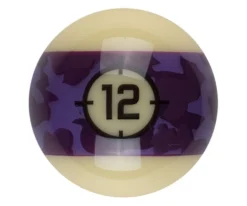 Aramith Camo Single Replacement Balls -Pool Cue Shop rbcam 12ball 01